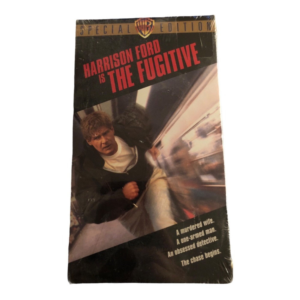 The Fugitive (VHS, 2001, Special Edition) Harrison Ford, Brand New Sealed